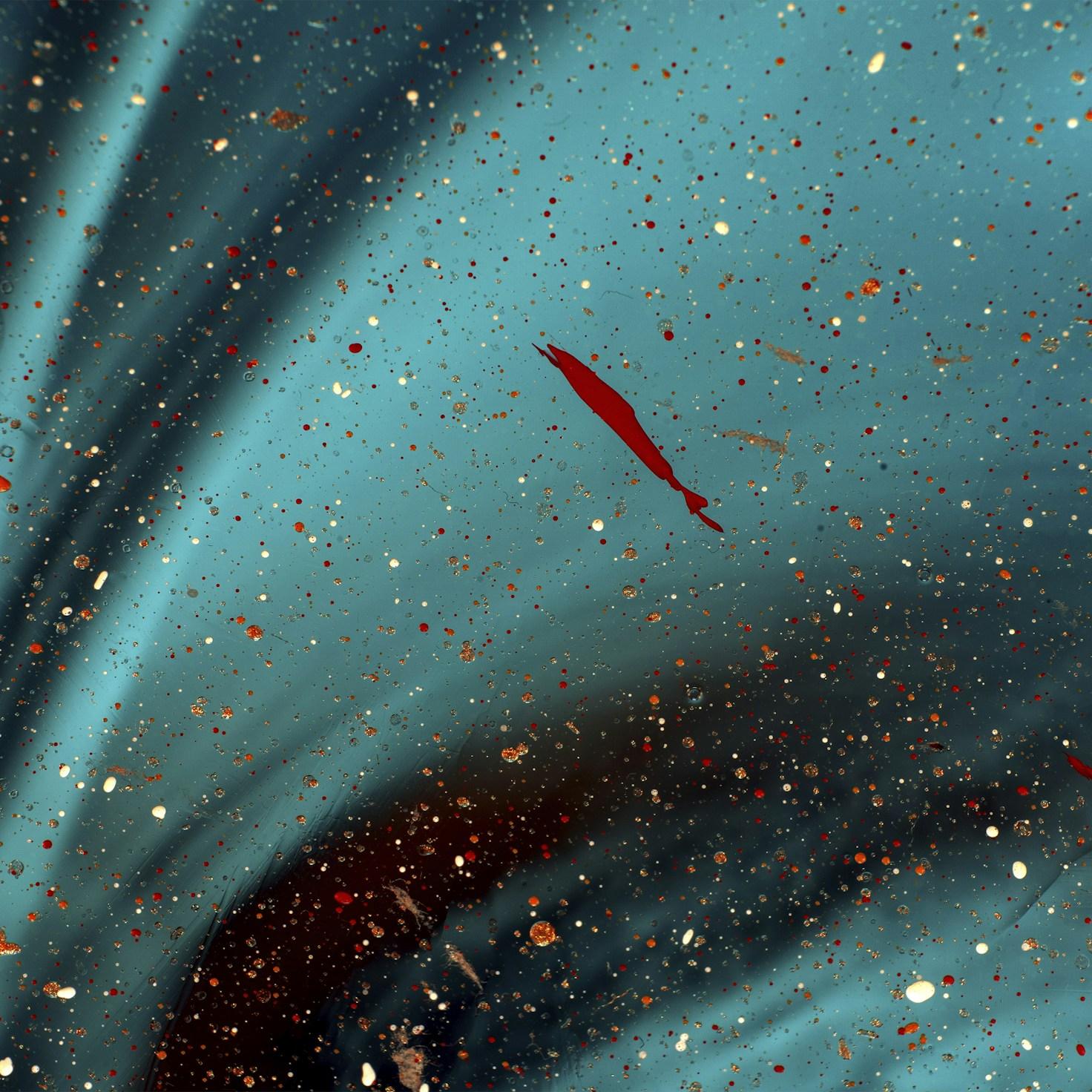 Meditation practice space with cushions arranged in circle